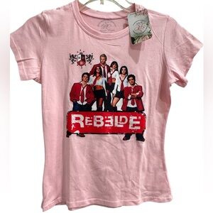 Echo Pink Rebelde Kids T-Shirt